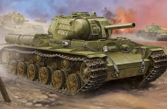 Trumpeter Soviet KV-8S Heavy Tank 01572