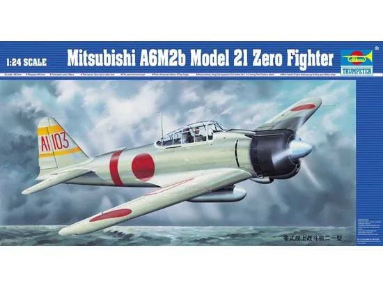 Trumpeter Mitsubishi A6M2b Model 21 Zero Fighter 02405