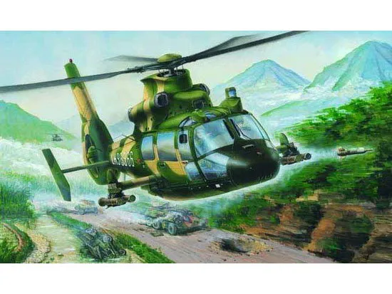 Trumpeter Z-9G Armed Helicopter 02802