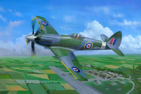 Trumpeter Supermarine Spiteful F.MK.14 Fighter 02850