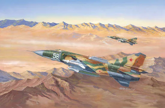 Trumpeter Russian MIG-23MLD Flogger-K 02856