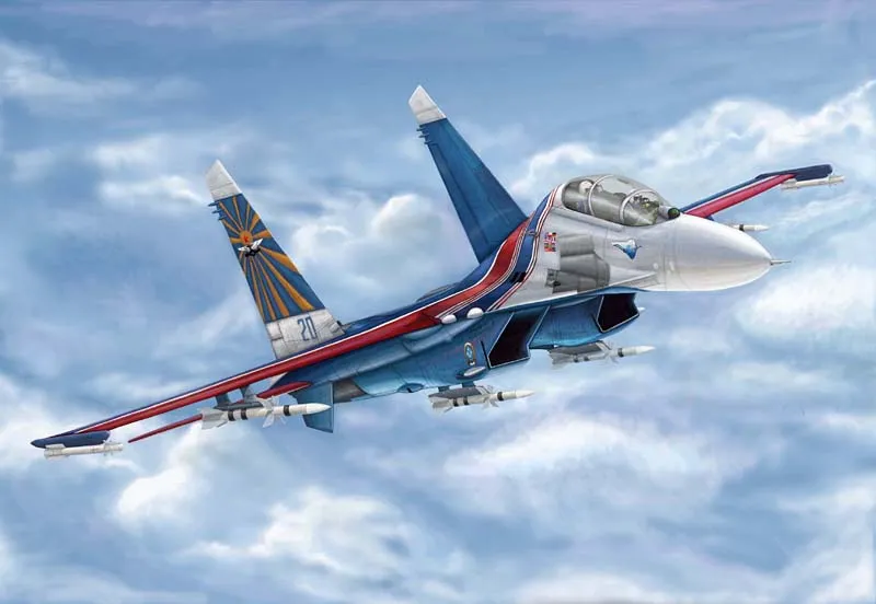 Trumpeter Russian Su-27UB Flanker C 03916