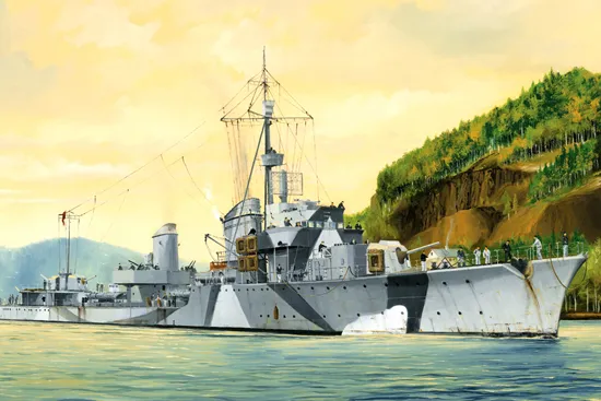 Trumpeter German Zerstorer Z-30, 1942 05322