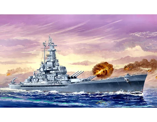 Trumpeter USS Massachusetts (BB-59) 05761