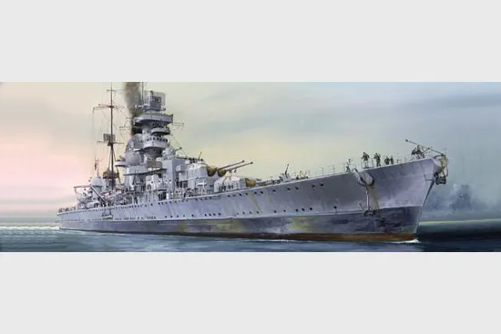 Trumpeter German cruiser Prinz Eugen 1945 05767